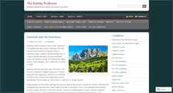 Desktop Screenshot of bubblyprofessor.com